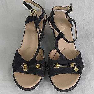 Rockport Platform Heel Shoe Black Size 10